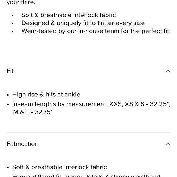 Alo high waisted zip it flare leggings- espresso and black color - Picture 5 of 5